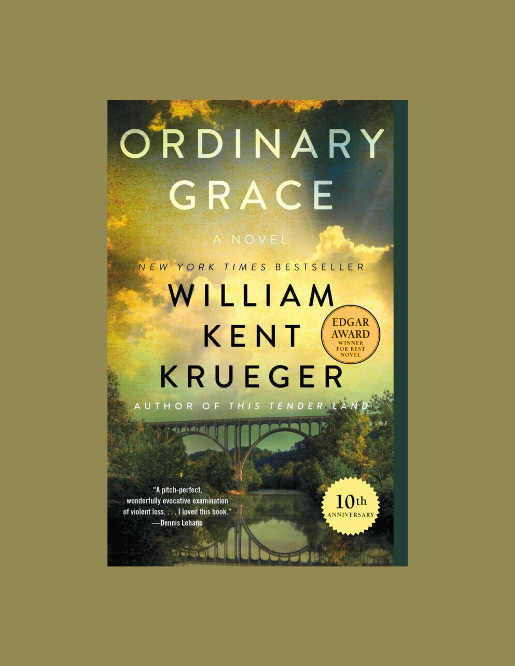 Book Review for Ordinary Grace by William Kent Krueger
